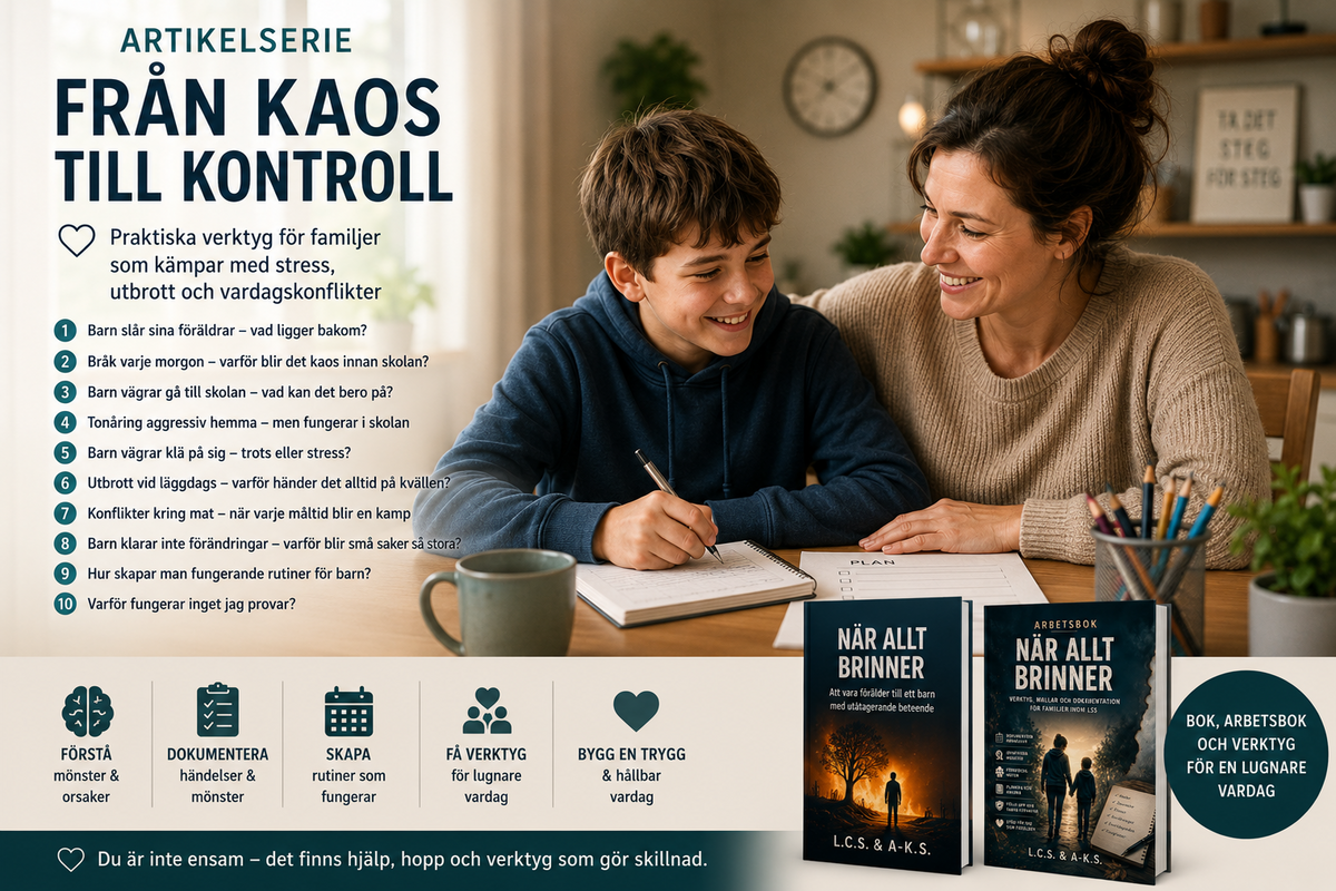 Barn vägrar klä på sig – trots eller stress? Vanliga orsaker (2026)